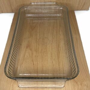 Anchor Hocking 1431 Clear Glass Bakeware 8 x 12.5